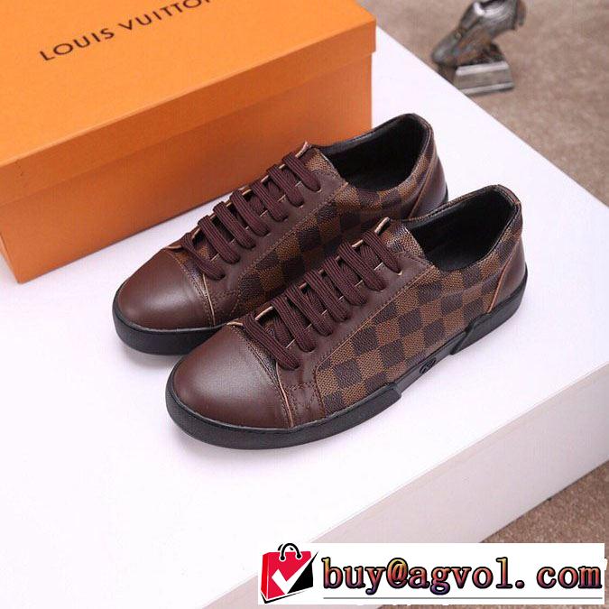 2019年春夏流行ファッション 大人の可愛さを引き立て LOUIS VUITTON ルイ ヴィトン カジュアルシューズ 3色可選