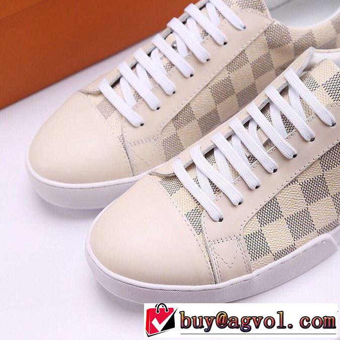2019年春夏流行ファッション 大人の可愛さを引き立て LOUIS VUITTON ルイ ヴィトン カジュアルシューズ 3色可選