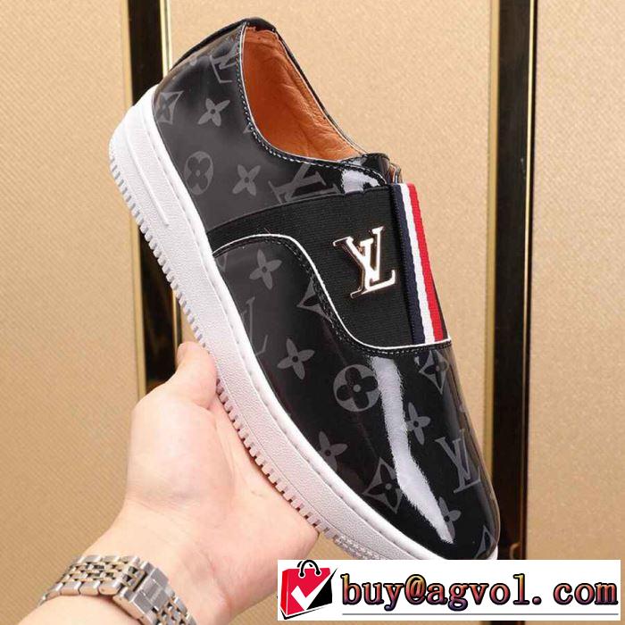 ルイ ヴィトン LOUIS VUITTON カジュアルシューズ 2色可選 2019春夏トレンドアイテム 今シーズン注目のデザイン