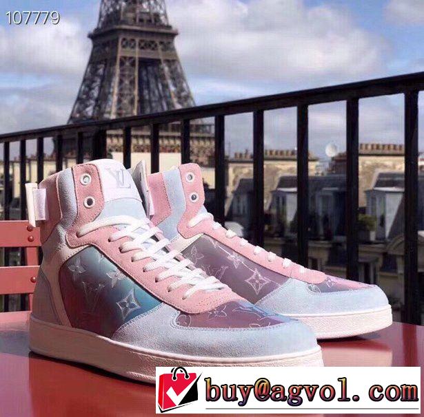 2019SSのトレンド商品 ルイ ヴィトン LOUIS VUITTON ハイトップシューズ 一押し注目ブランドファション