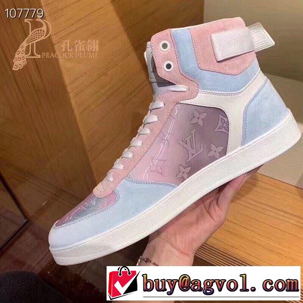 2019SSのトレンド商品 ルイ ヴィトン LOUIS VUITTON ハイトップシューズ 一押し注目ブランドファション