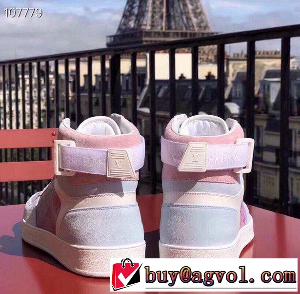 2019SSのトレンド商品 ルイ ヴィトン LOUIS VUITTON ハイトップシューズ 一押し注目ブランドファション