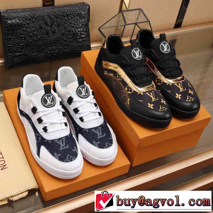 今から夏まで活躍する 【2019年】夏のファッション ルイ ヴィトン LOUIS VUITTON カジュアルシューズ 2色可選