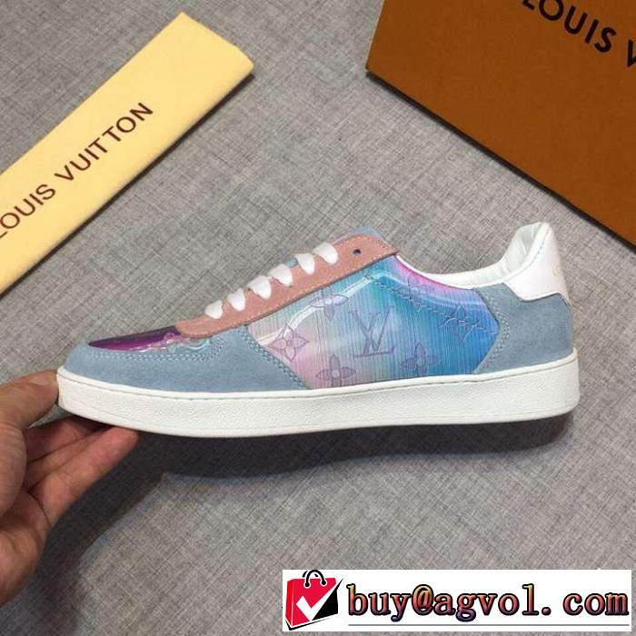 人気夏ファションおすすめ 2019年春夏シーズンの人気 ルイ ヴィトン LOUIS VUITTON カジュアルシューズ 2色可選