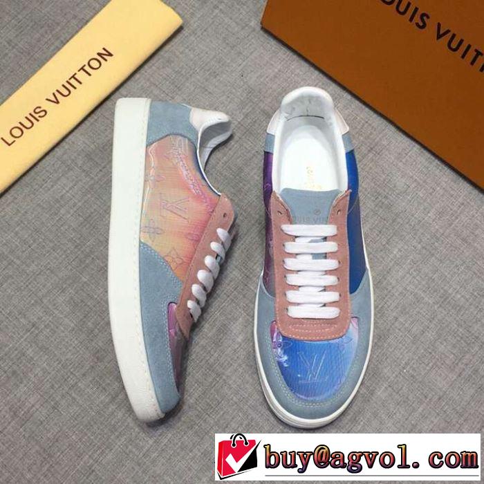 人気夏ファションおすすめ 2019年春夏シーズンの人気 ルイ ヴィトン LOUIS VUITTON カジュアルシューズ 2色可選