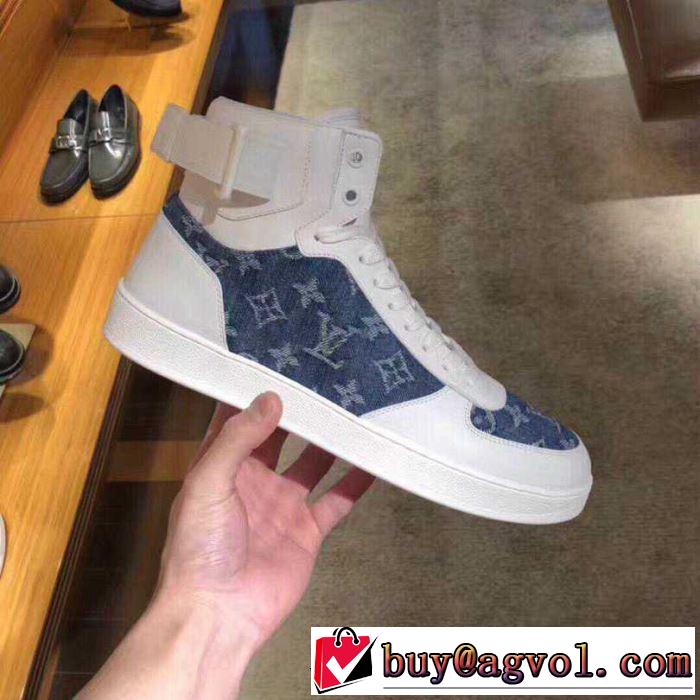 今っぽく新作アイテム 【2019春夏】最新コレクション ルイ ヴィトン LOUIS VUITTON ハイトップシューズ