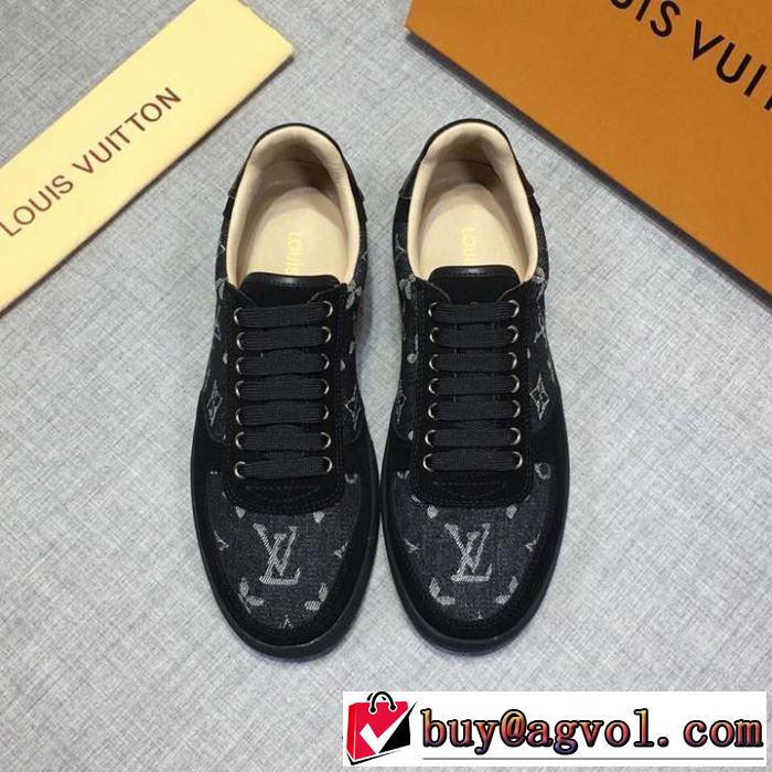 2019夏ファション新品 ルイ ヴィトン LOUIS VUITTON カジュアルシューズ おすすめ大人かわいい着こなし