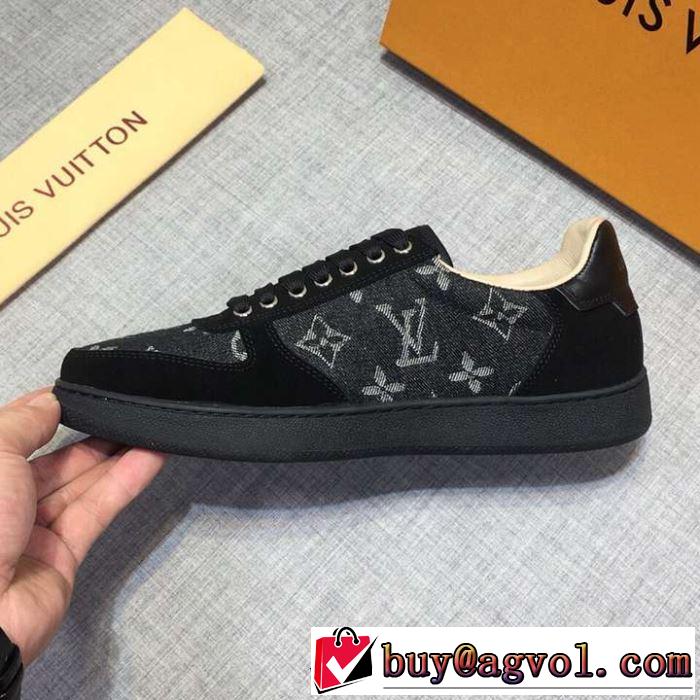 2019夏ファション新品 ルイ ヴィトン LOUIS VUITTON カジュアルシューズ おすすめ大人かわいい着こなし