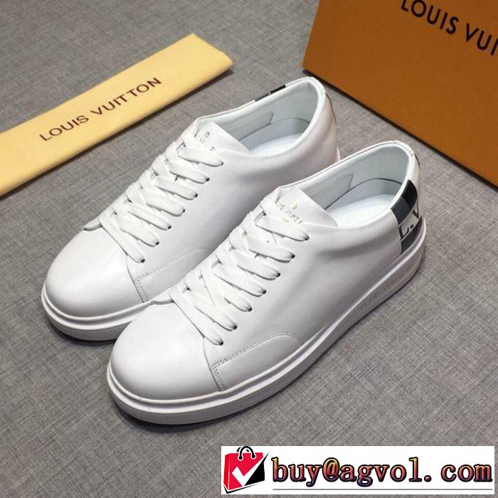 2019春夏のトレンド新商品 ルイ ヴィトン LOUIS VUITTON カジュアルシューズ 2色可選 魅力的なカラー使い