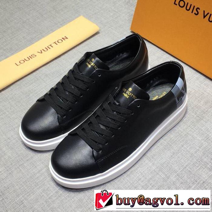2019春夏のトレンド新商品 ルイ ヴィトン LOUIS VUITTON カジュアルシューズ 2色可選 魅力的なカラー使い