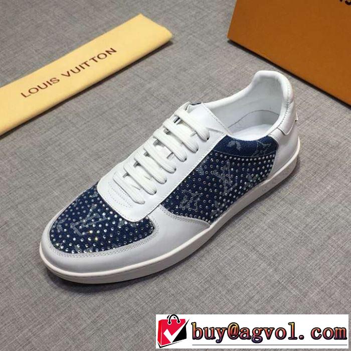 大人カジュアル夏ファッション2019 爽やかカジュアル人気 ルイ ヴィトン LOUIS VUITTON カジュアルシューズ