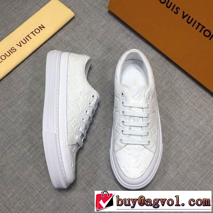2019SSのトレンド商品 ルイ ヴィトン LOUIS VUITTON ランニングシューズ 2色可選 一押し注目ブランドファション