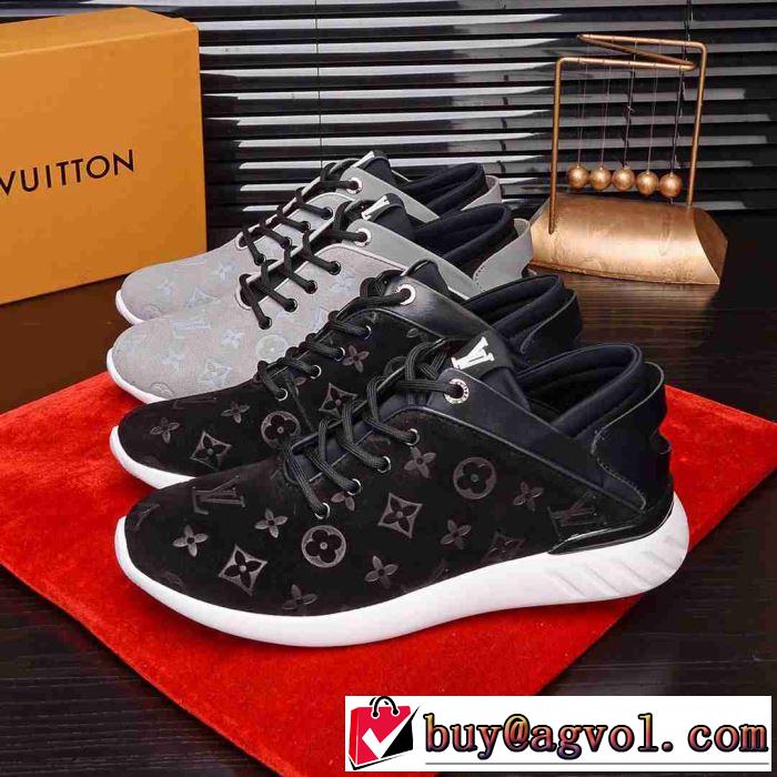 【2019年】夏のファッション ルイ ヴィトン LOUIS VUITTON カジュアルシューズ 2色可選 おしゃれデザインも大人気