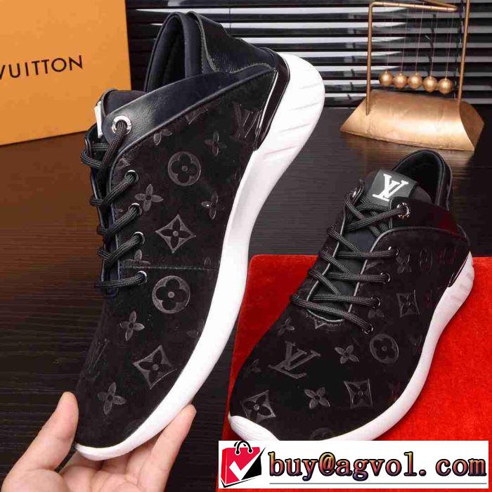 【2019年】夏のファッション ルイ ヴィトン LOUIS VUITTON カジュアルシューズ 2色可選 おしゃれデザインも大人気