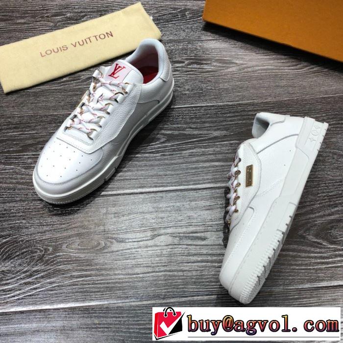 ルイ ヴィトン LOUIS VUITTON カジュアルシューズ 2色可選 《2019年》今、注目のストリート 魅力的なカラー使い