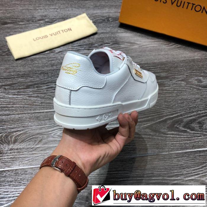 ルイ ヴィトン LOUIS VUITTON カジュアルシューズ 2色可選 《2019年》今、注目のストリート 魅力的なカラー使い