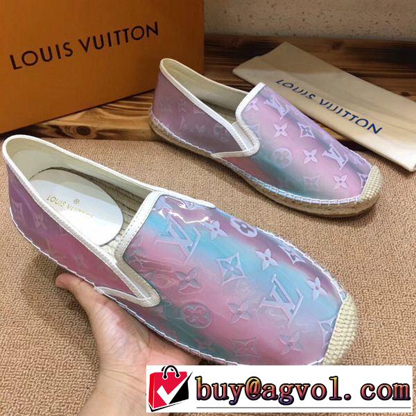 2019春夏の大注目トレンド ルイ ヴィトン LOUIS VUITTON カジュアルシューズ 3色可選 男女兼用 人気夏ファションおすすめ