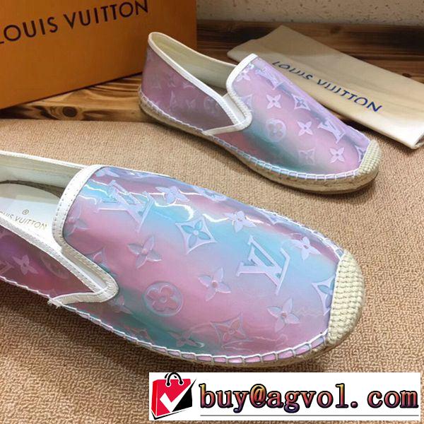 2019春夏の大注目トレンド ルイ ヴィトン LOUIS VUITTON カジュアルシューズ 3色可選 男女兼用 人気夏ファションおすすめ