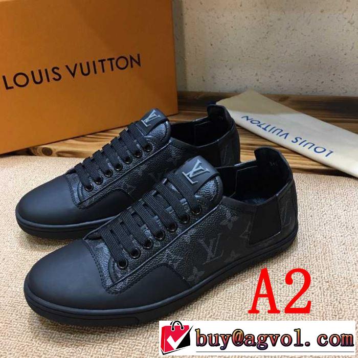 2019年の春夏に着たい ルイ ヴィトン LOUIS VUITTON カジュアルシューズ 2色可選 季節をまたい新作アイテム