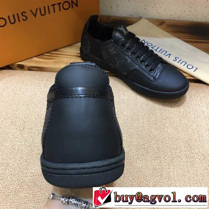 2019年の春夏に着たい ルイ ヴィトン LOUIS VUITTON カジュアルシューズ 2色可選 季節をまたい新作アイテム