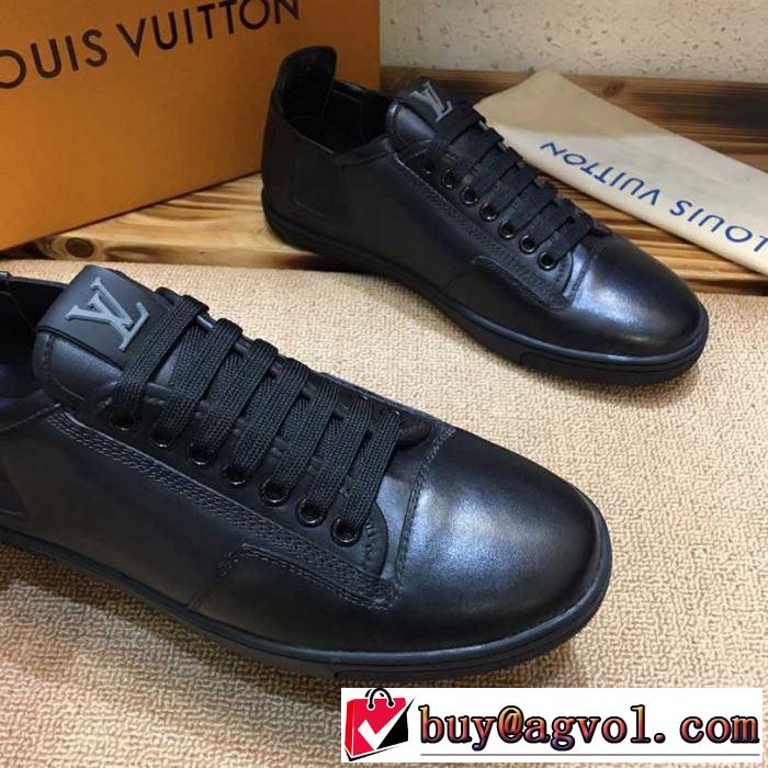 まずは定番！人気アイテム ルイ ヴィトン LOUIS VUITTON カジュアルシューズ 3色可選 2019年最新ファッション