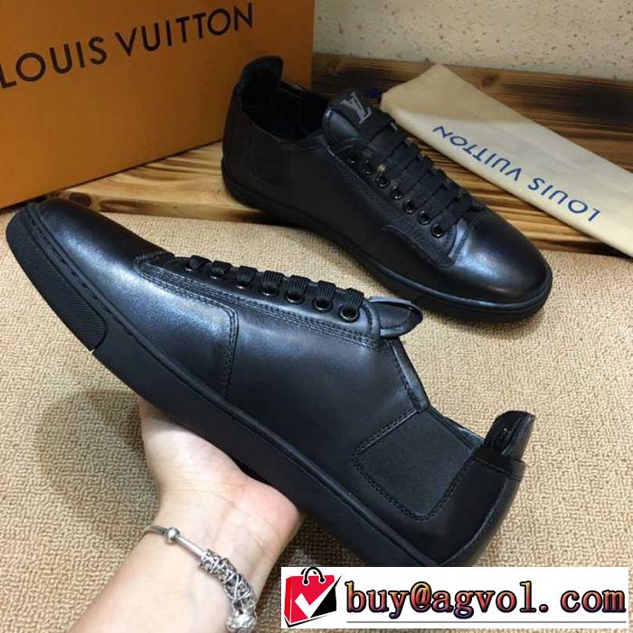 まずは定番！人気アイテム ルイ ヴィトン LOUIS VUITTON カジュアルシューズ 3色可選 2019年最新ファッション