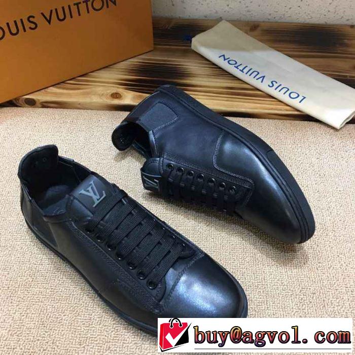 まずは定番！人気アイテム ルイ ヴィトン LOUIS VUITTON カジュアルシューズ 3色可選 2019年最新ファッション