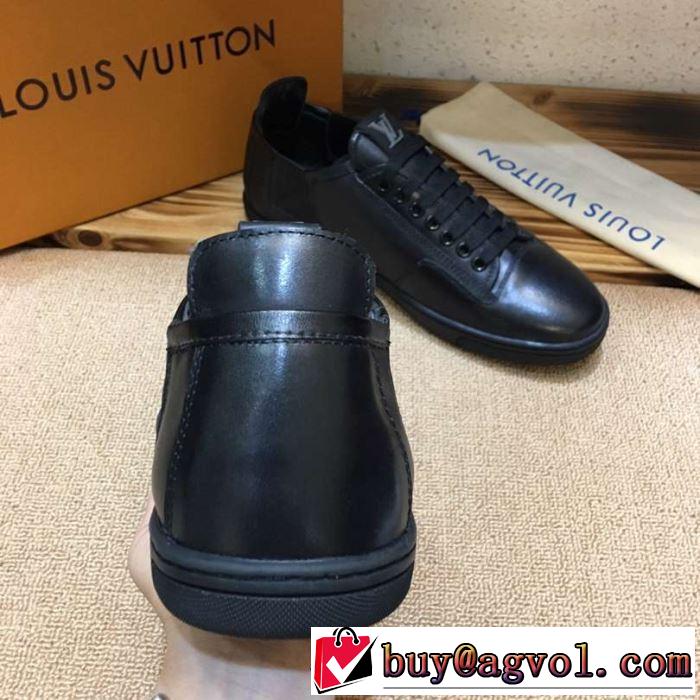 まずは定番！人気アイテム ルイ ヴィトン LOUIS VUITTON カジュアルシューズ 3色可選 2019年最新ファッション