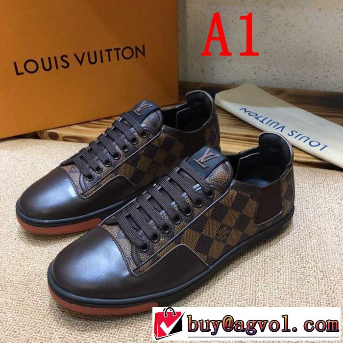 2019春夏も引き続き人気セール ルイ ヴィトン LOUIS VUITTON カジュアルシューズ 2色可選 今季は特に注目ファション