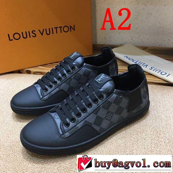 2019春夏も引き続き人気セール ルイ ヴィトン LOUIS VUITTON カジュアルシューズ 2色可選 今季は特に注目ファション