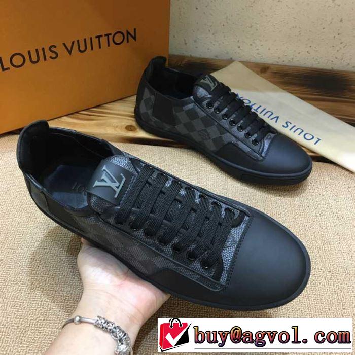 2019春夏も引き続き人気セール ルイ ヴィトン LOUIS VUITTON カジュアルシューズ 2色可選 今季は特に注目ファション