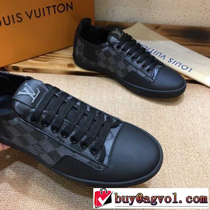 2019春夏も引き続き人気セール ルイ ヴィトン LOUIS VUITTON カジュアルシューズ 2色可選 今季は特に注目ファション