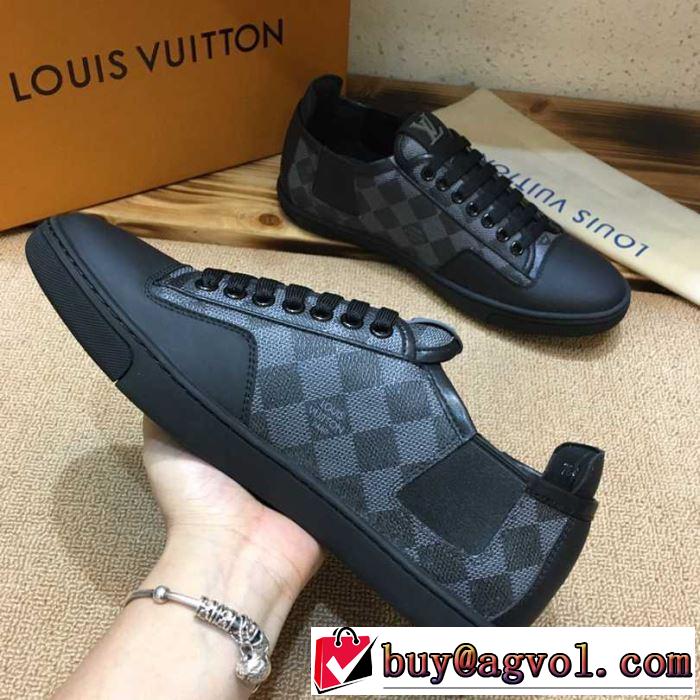 2019春夏も引き続き人気セール ルイ ヴィトン LOUIS VUITTON カジュアルシューズ 2色可選 今季は特に注目ファション