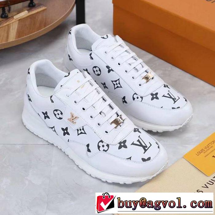 2019年春夏流行ファッション 大人の可愛さを引き立て ルイ ヴィトン LOUIS VUITTON ランニングシューズ 2色可選