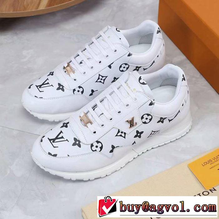 2019年春夏流行ファッション 大人の可愛さを引き立て ルイ ヴィトン LOUIS VUITTON ランニングシューズ 2色可選