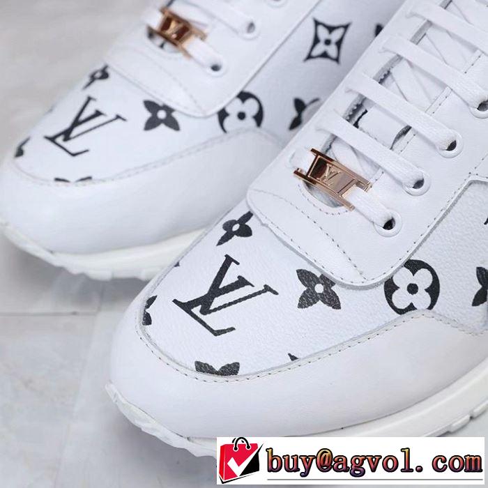 2019年春夏流行ファッション 大人の可愛さを引き立て ルイ ヴィトン LOUIS VUITTON ランニングシューズ 2色可選