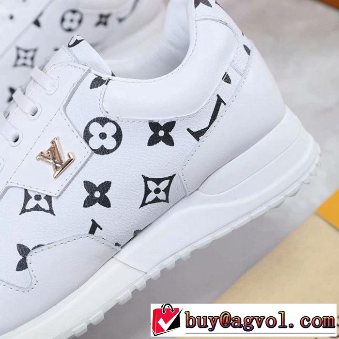 2019年春夏流行ファッション 大人の可愛さを引き立て ルイ ヴィトン LOUIS VUITTON ランニングシューズ 2色可選