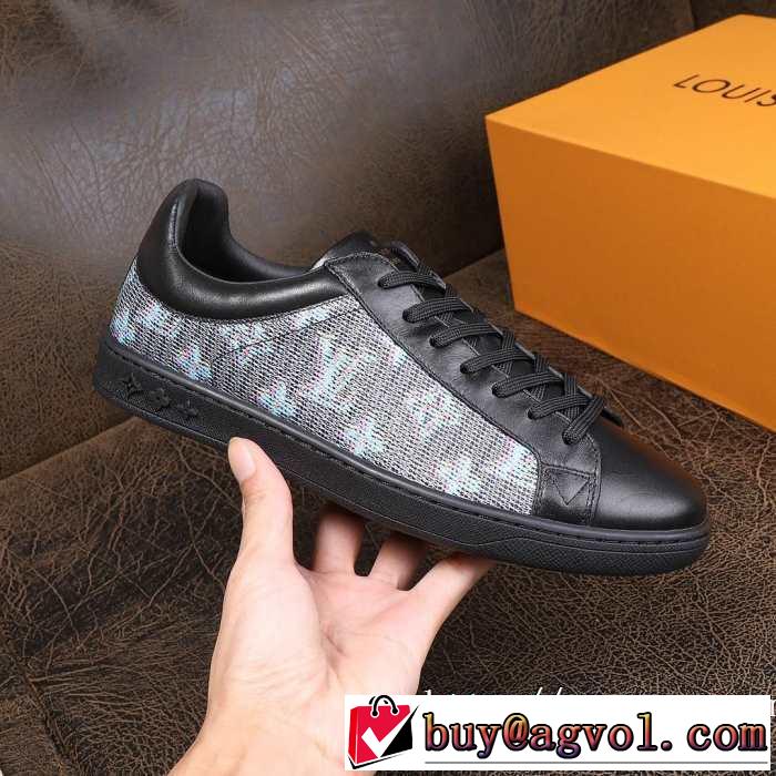 秋こそ楽しめるアイテム ルイ ヴィトン LOUIS VUITTON 今年らしいおすすめ新品 ランニングシューズ 2019秋断然ブランド推し 3色可選
