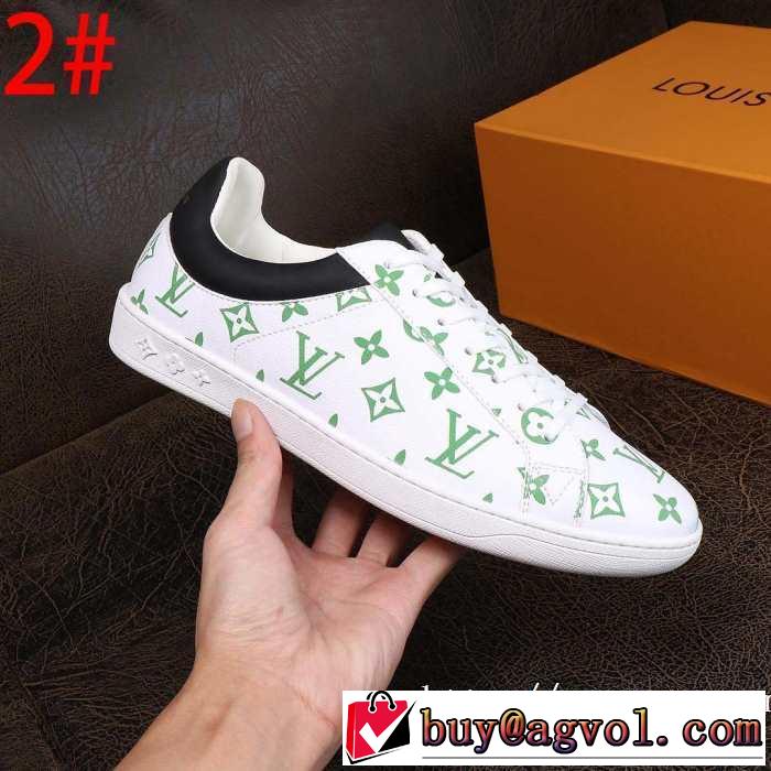 ルイ ヴィトン 2019トレンド秋冬おすすめ安い LOUIS VUITTON 秋冬コーデと相性がいい 多色可選 ランニングシューズ おしゃれなファッションコーデ