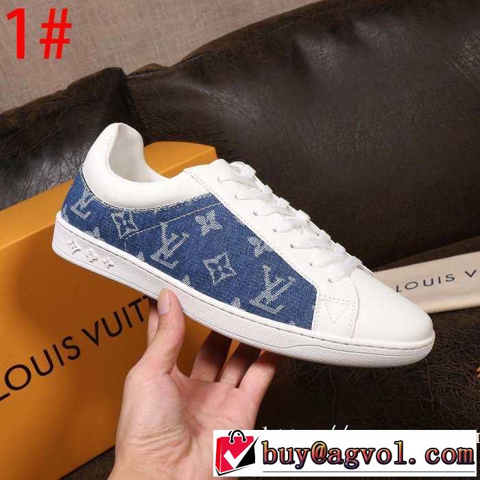 ランニングシューズ  秋冬にお世話になる定番 ルイ ヴィトン LOUIS VUITTON 多色可選 優しいのに存在感 2019トレンド秋冬おすすめ安い