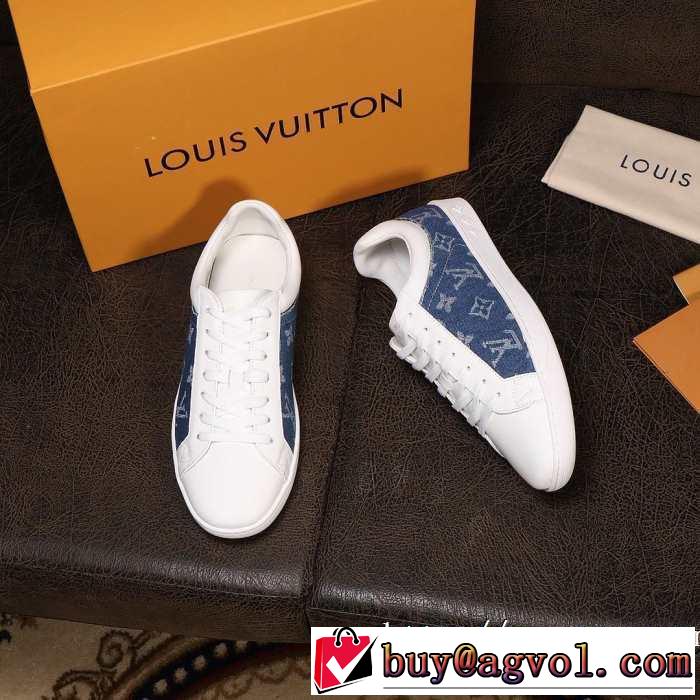 ランニングシューズ  秋冬にお世話になる定番 ルイ ヴィトン LOUIS VUITTON 多色可選 優しいのに存在感 2019トレンド秋冬おすすめ安い