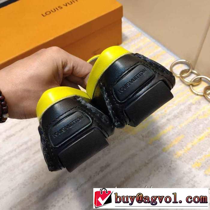 今季トレンドをうまく取り ルイ ヴィトン LOUIS VUITTON 2色可選 お洒落で秋冬注目トレンド ローファー 【2019秋冬】の注目トレンド