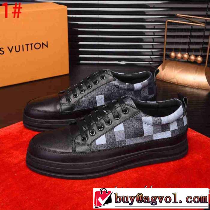 今年注目な新品セール ルイ ヴィトン 2019秋冬最重要アイテム LOUIS VUITTON 多色可選 ランニングシューズ 秋冬とれんど新品目立ち