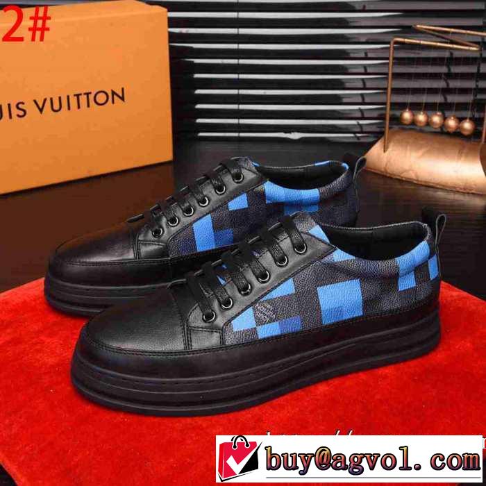 今年注目な新品セール ルイ ヴィトン 2019秋冬最重要アイテム LOUIS VUITTON 多色可選 ランニングシューズ 秋冬とれんど新品目立ち