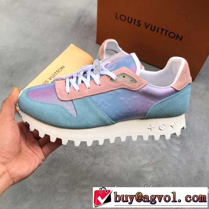 人気ファッション雑誌でも掲載 ルイ ヴィトン LOUIS VUITTON 2019-2020秋冬のファッション ランニングシューズ 機能性が良くブランド新品