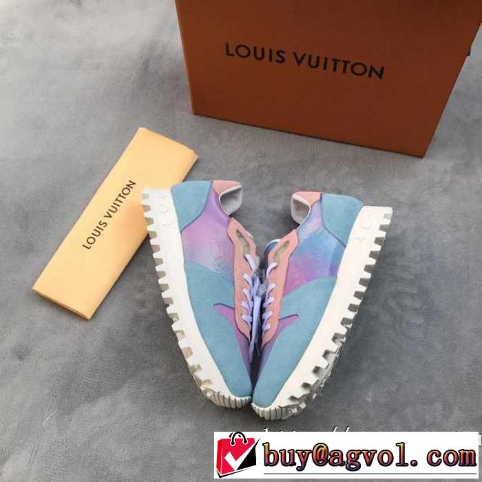 人気ファッション雑誌でも掲載 ルイ ヴィトン LOUIS VUITTON 2019-2020秋冬のファッション ランニングシューズ 機能性が良くブランド新品