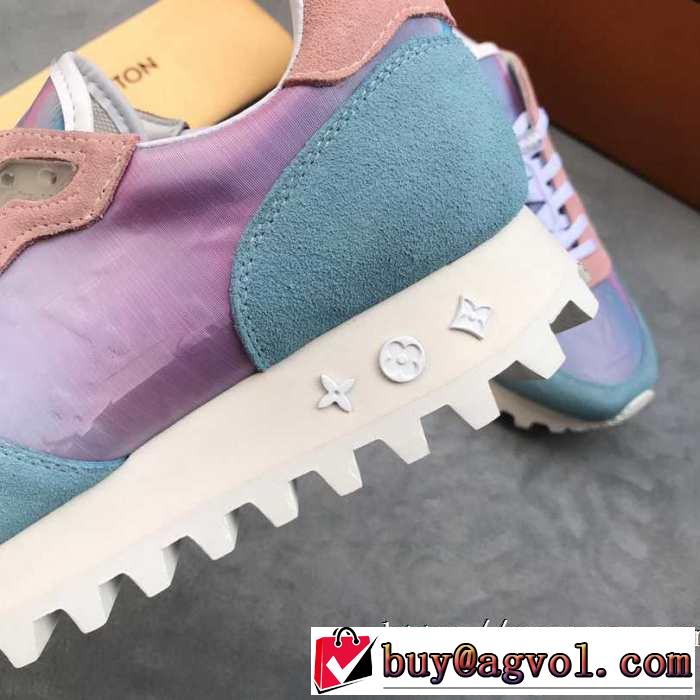 人気ファッション雑誌でも掲載 ルイ ヴィトン LOUIS VUITTON 2019-2020秋冬のファッション ランニングシューズ 機能性が良くブランド新品