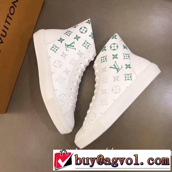 ハイトップシューズ 今季トレンド新作はこれ ルイ ヴィトン 秋冬に大注目のカラー LOUIS VUITTON 速報！2019年秋ファッショントレンド