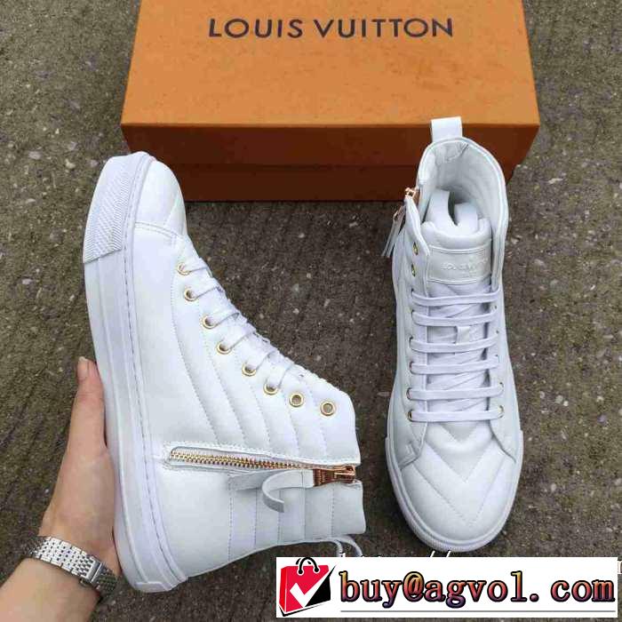 ハイトップシューズ 毎日はちょっとイイ秋冬新品 ルイ ヴィトン 優しいのに存在感 LOUIS VUITTON 2020秋冬流行ファション