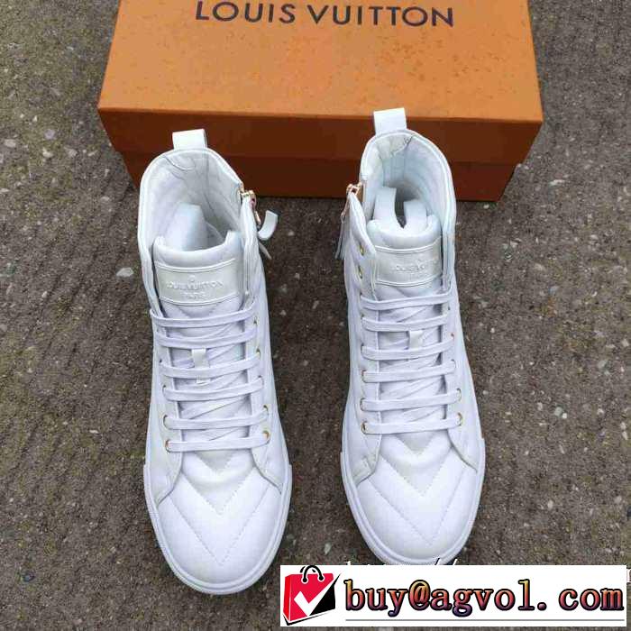 ハイトップシューズ 毎日はちょっとイイ秋冬新品 ルイ ヴィトン 優しいのに存在感 LOUIS VUITTON 2020秋冬流行ファション